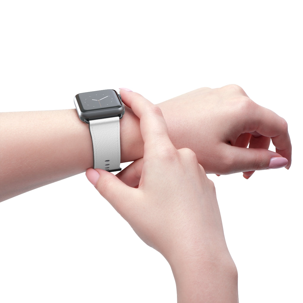 N(y)o͞o ˈMənē Watch Band - Pink Strip