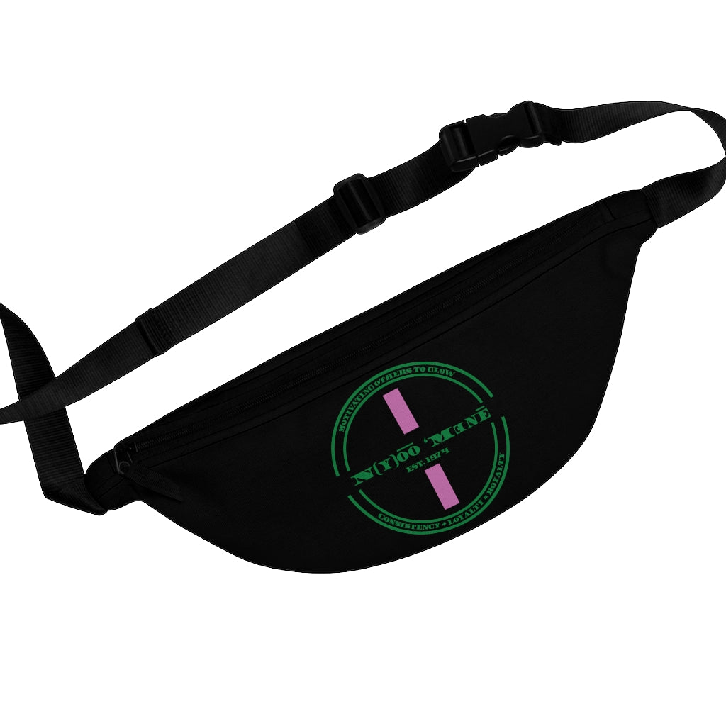 N(y)o͞o ˈMənē Royal Glow Fanny Pack