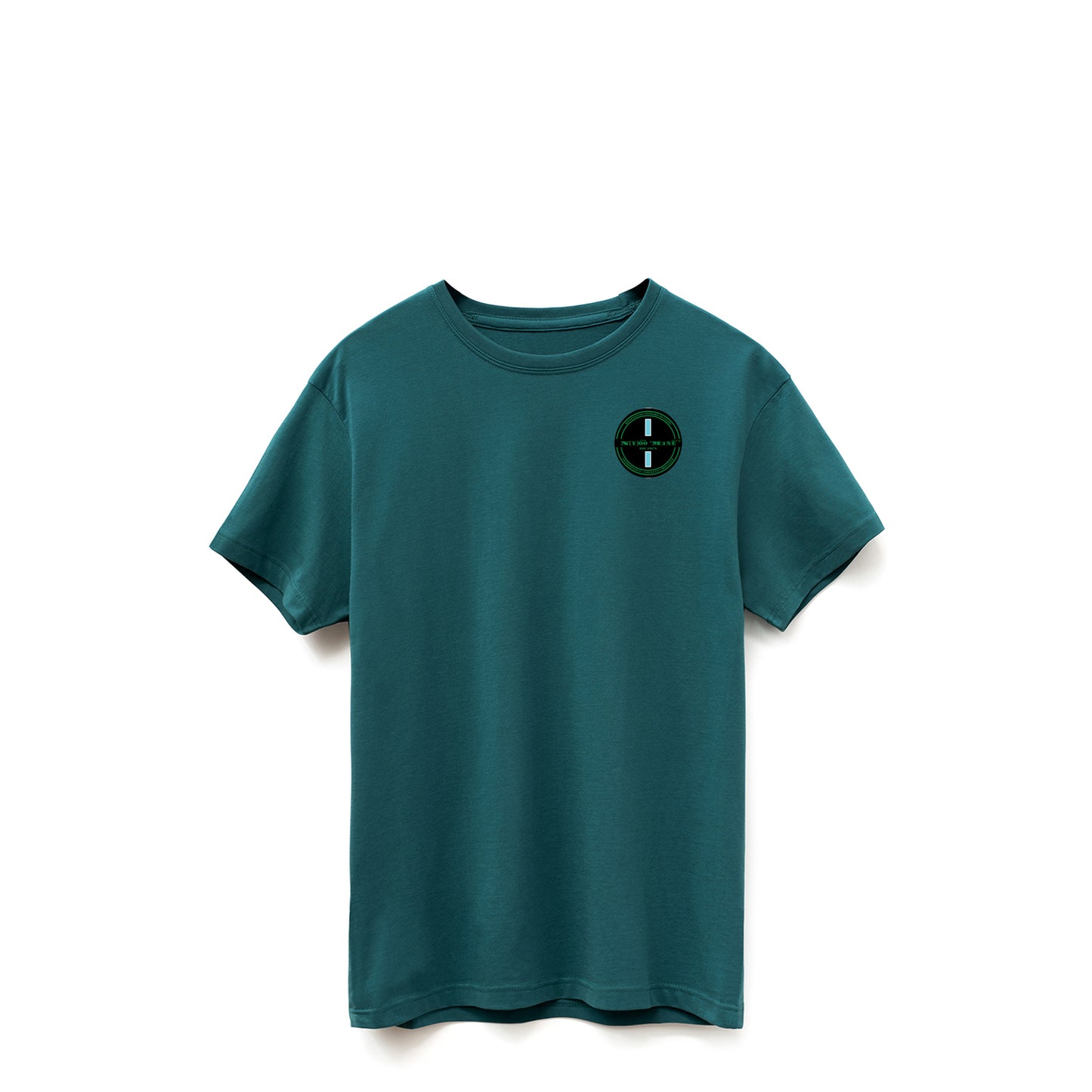 Organic T-Shirt - Blue Strip Patch