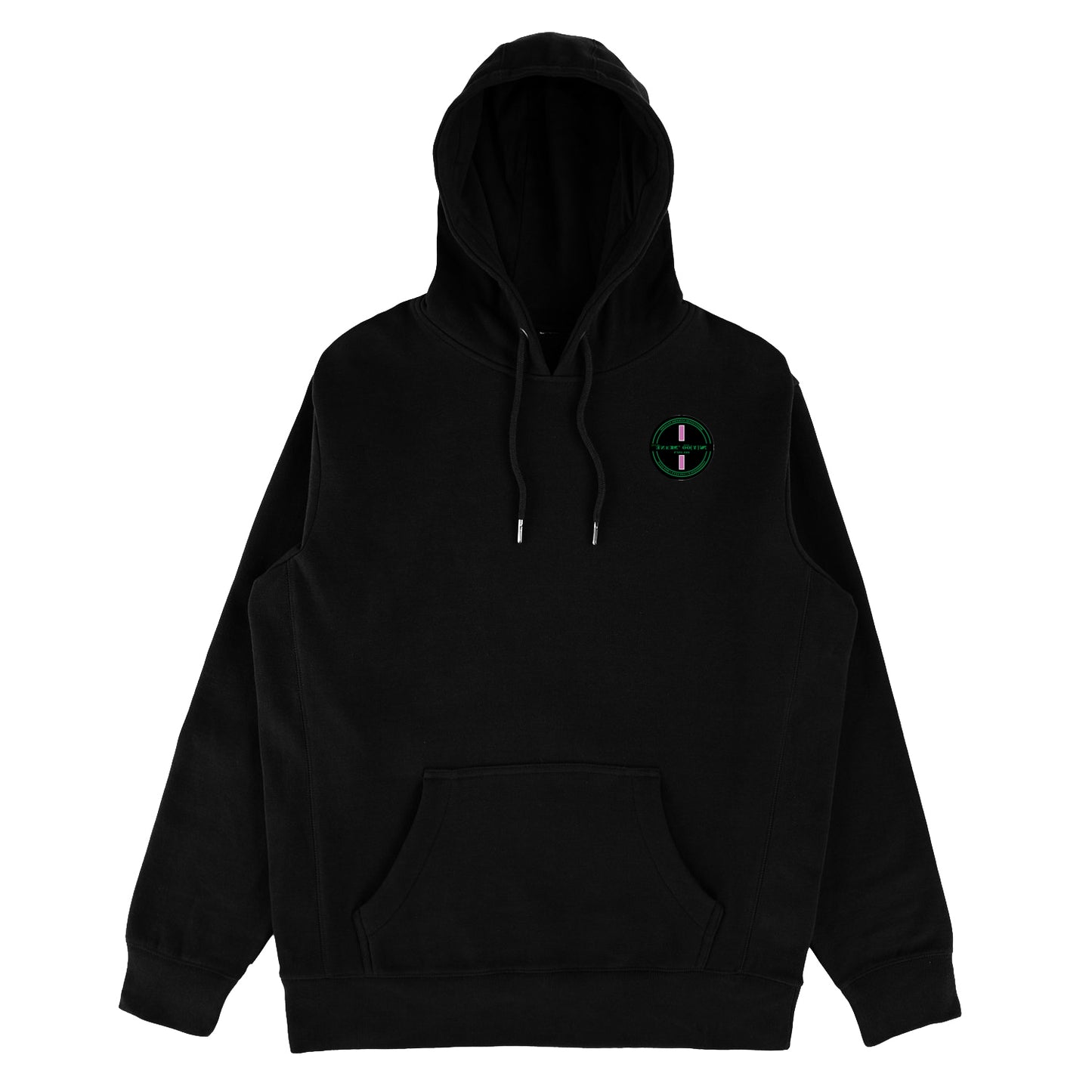 Organic Hoodi Pullover - Pink Strip Patch