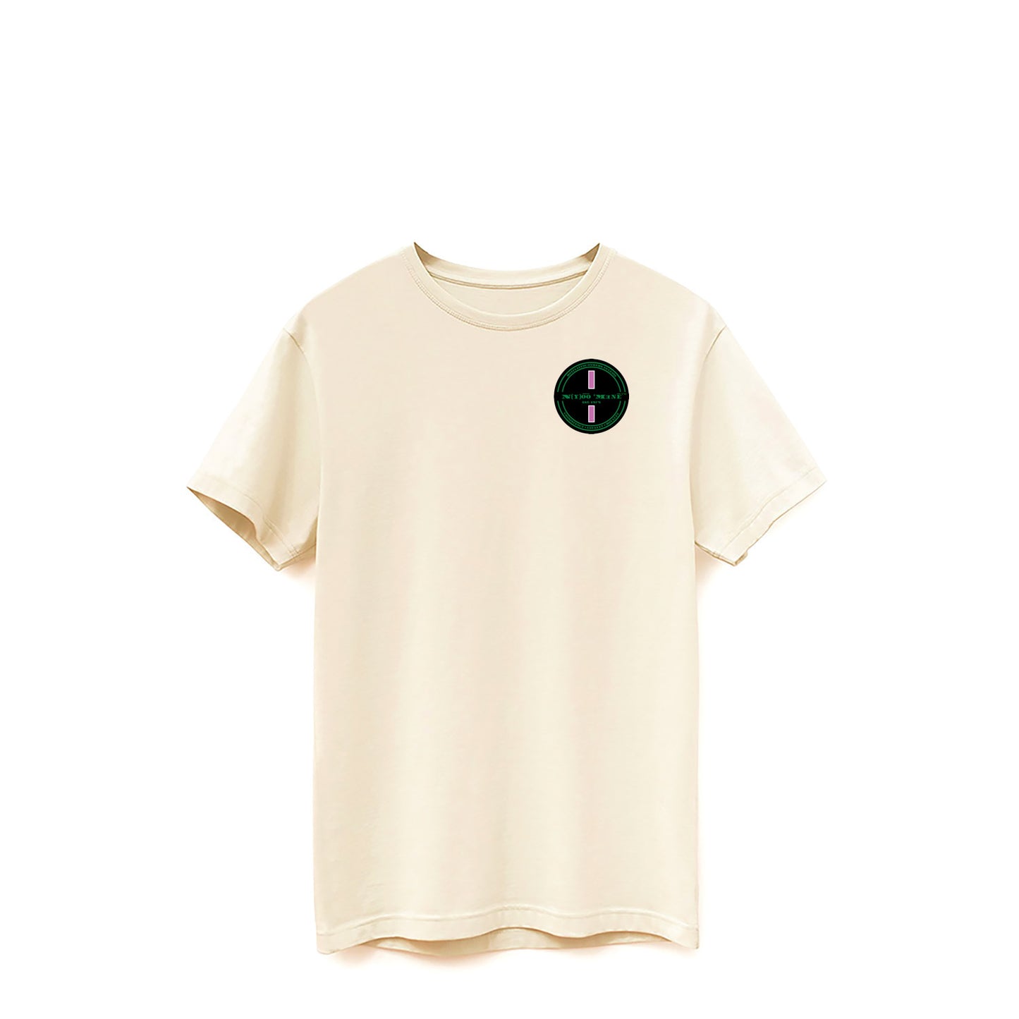 Organic T-Shirt - Pink Strip Patch