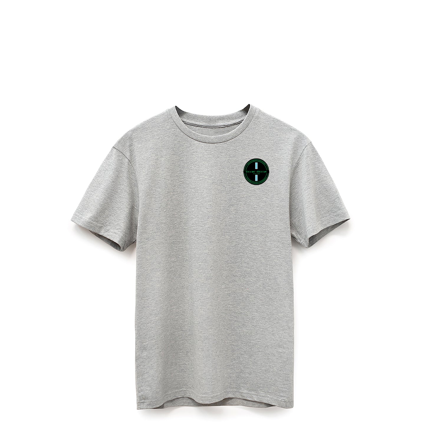 Organic T-Shirt - Blue Strip Patch