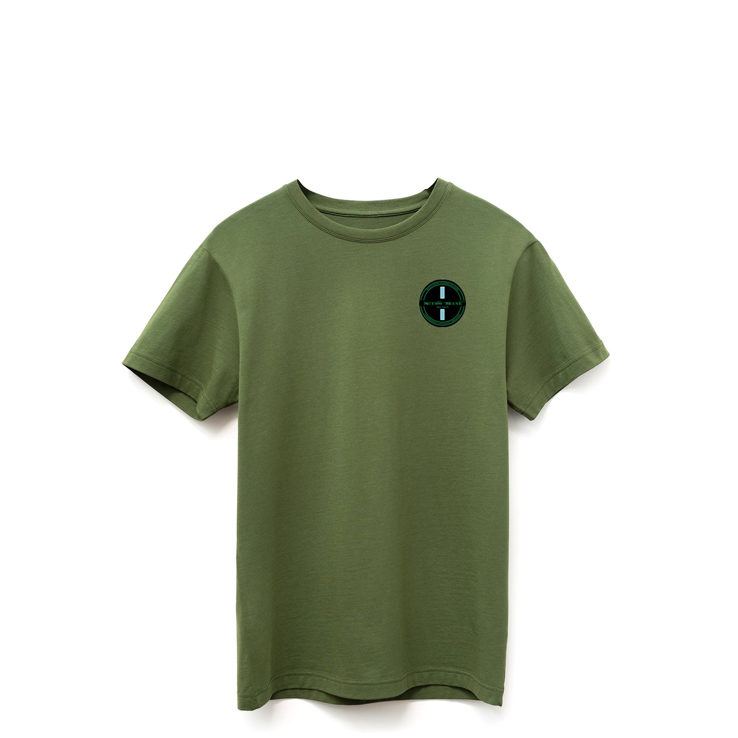 Organic T-Shirt - Blue Strip Patch