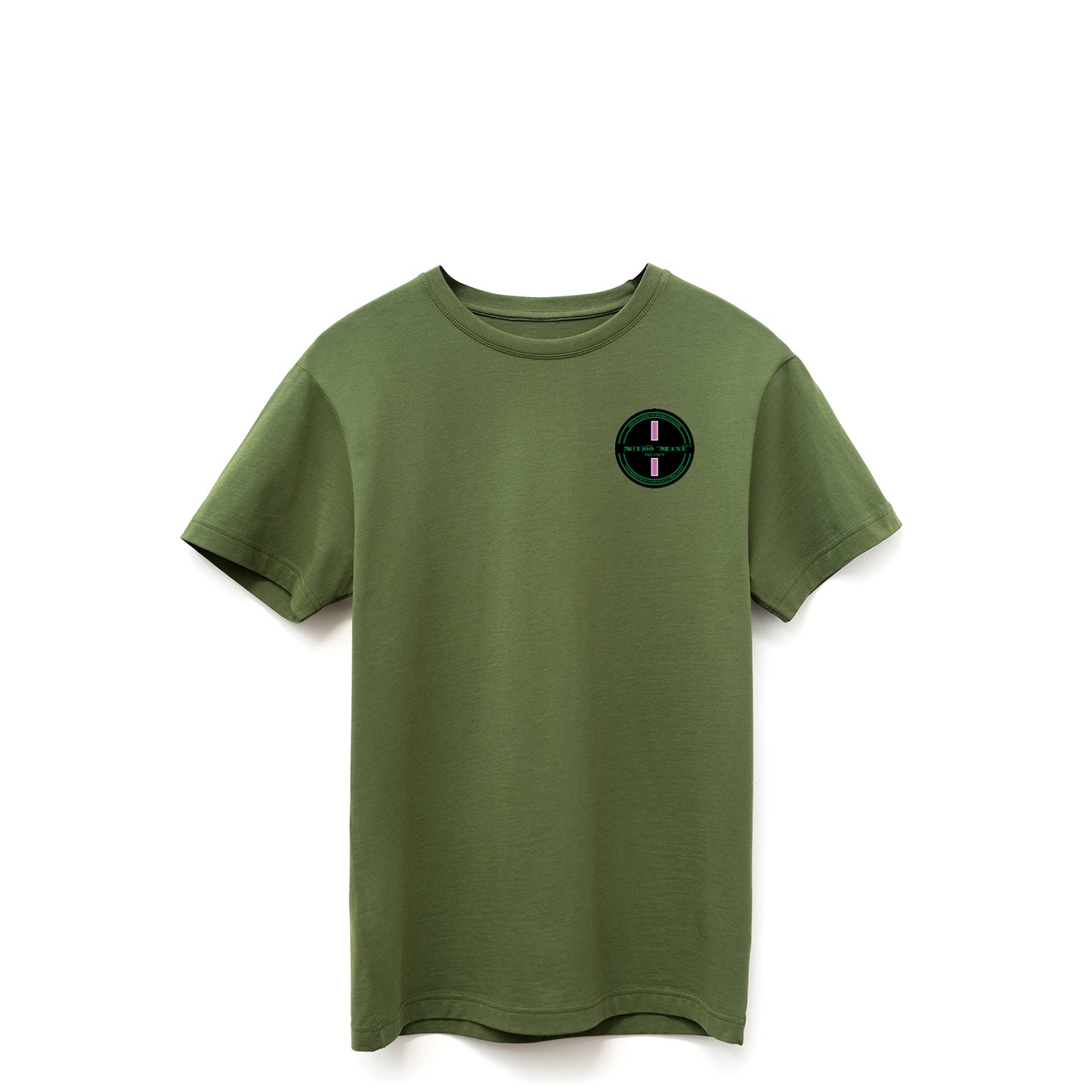Organic T-Shirt - Pink Strip Patch