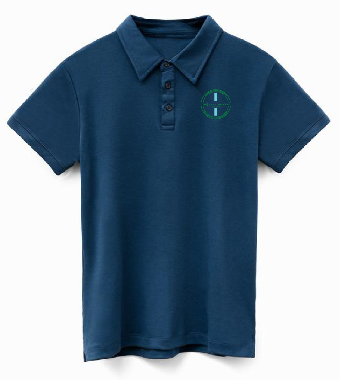 Organic Polo - Blue Strip
