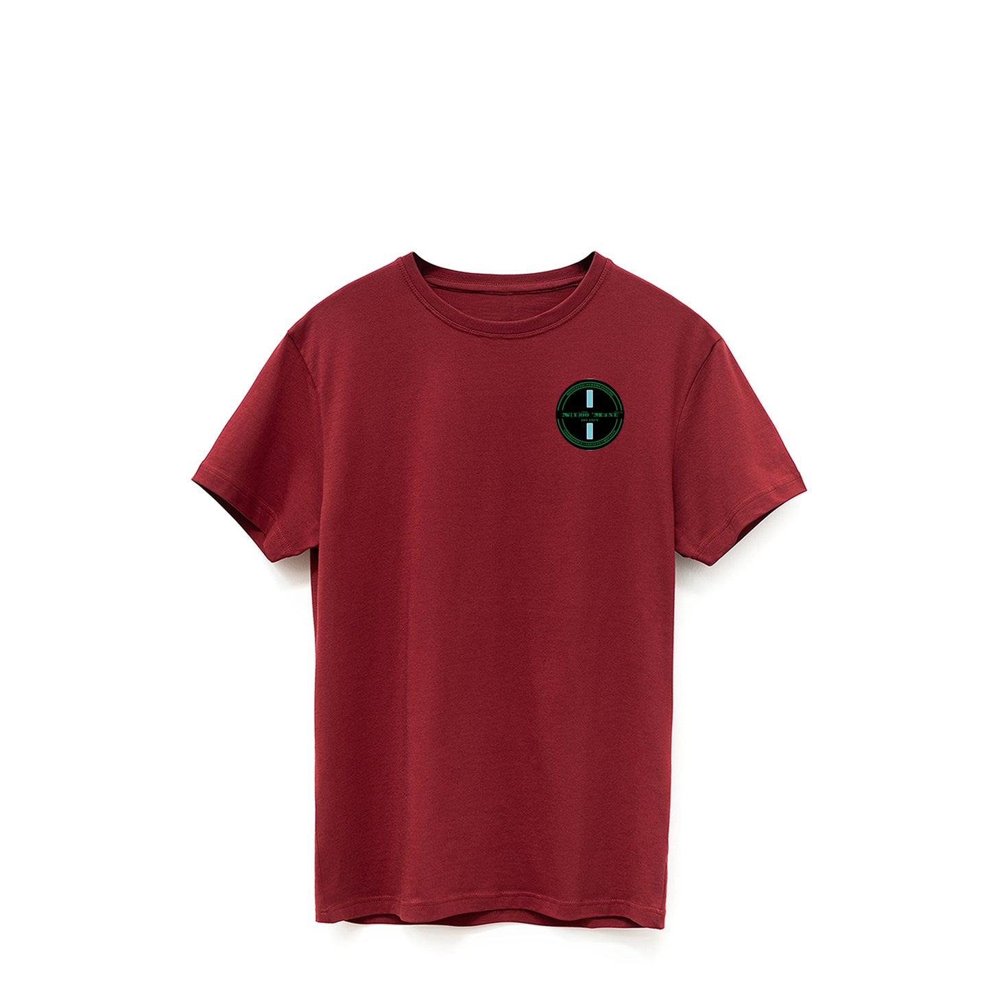 Organic T-Shirt - Blue Strip Patch