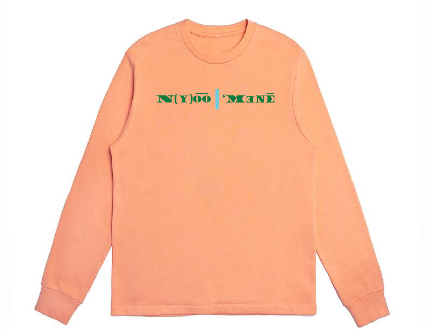 Organic Crewneck Pullover - Blue Strip