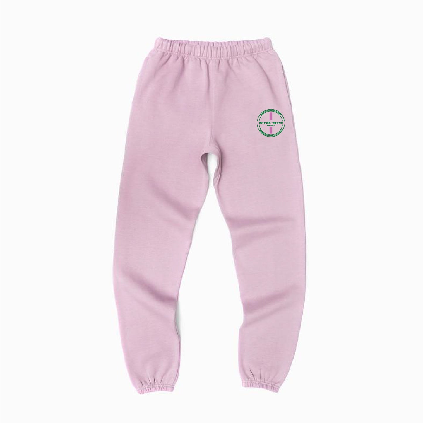 Organic Sweatpants - Pink Strip