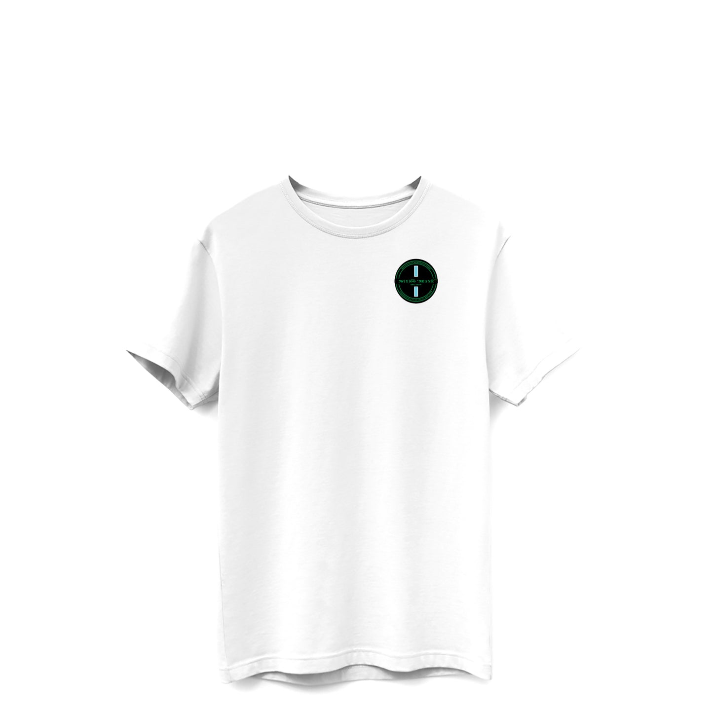 Organic T-Shirt - Blue Strip Patch