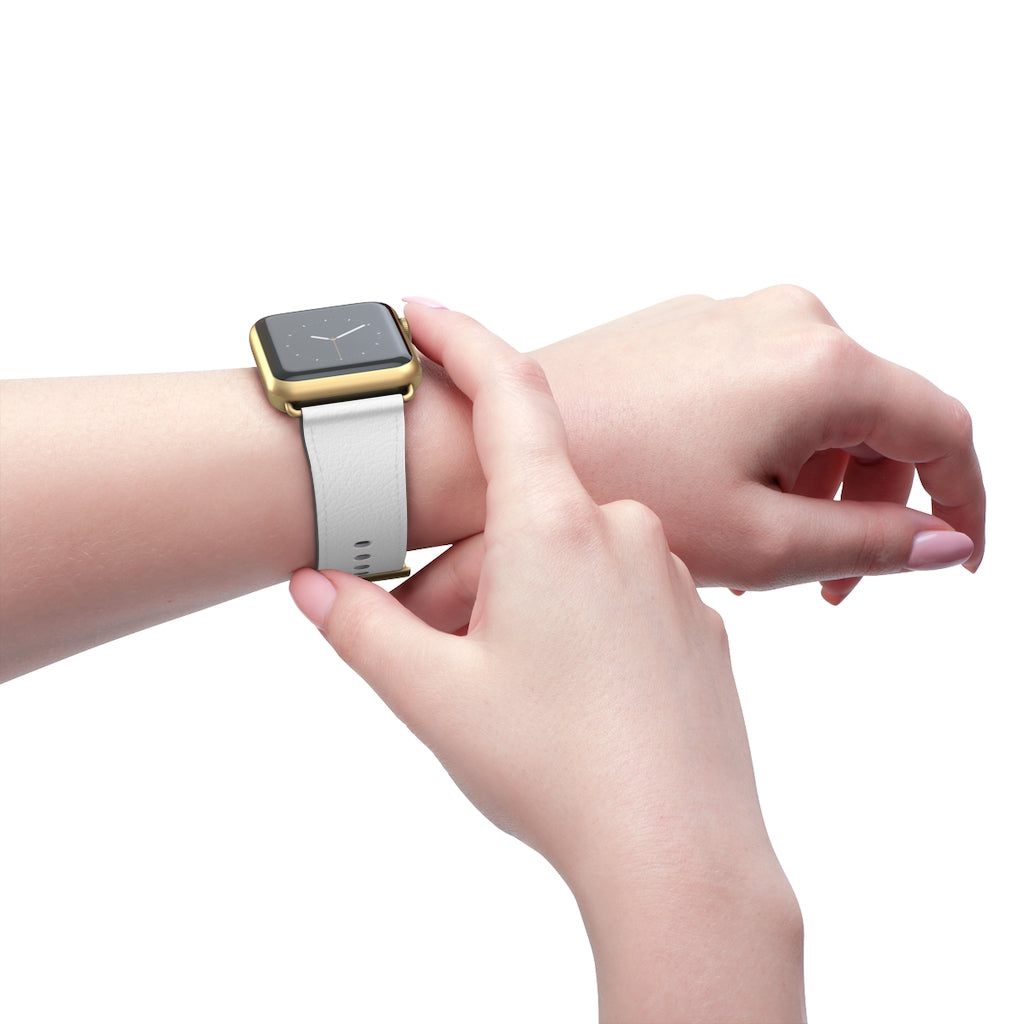 N(y)o͞o ˈMənē Watch Band - Pink Strip