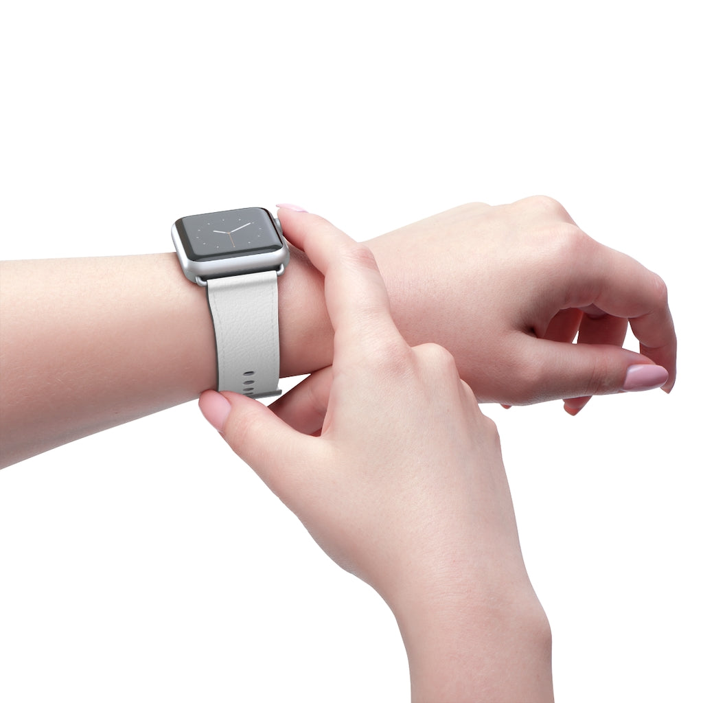 N(y)o͞o ˈMənē Watch Band - Pink Strip