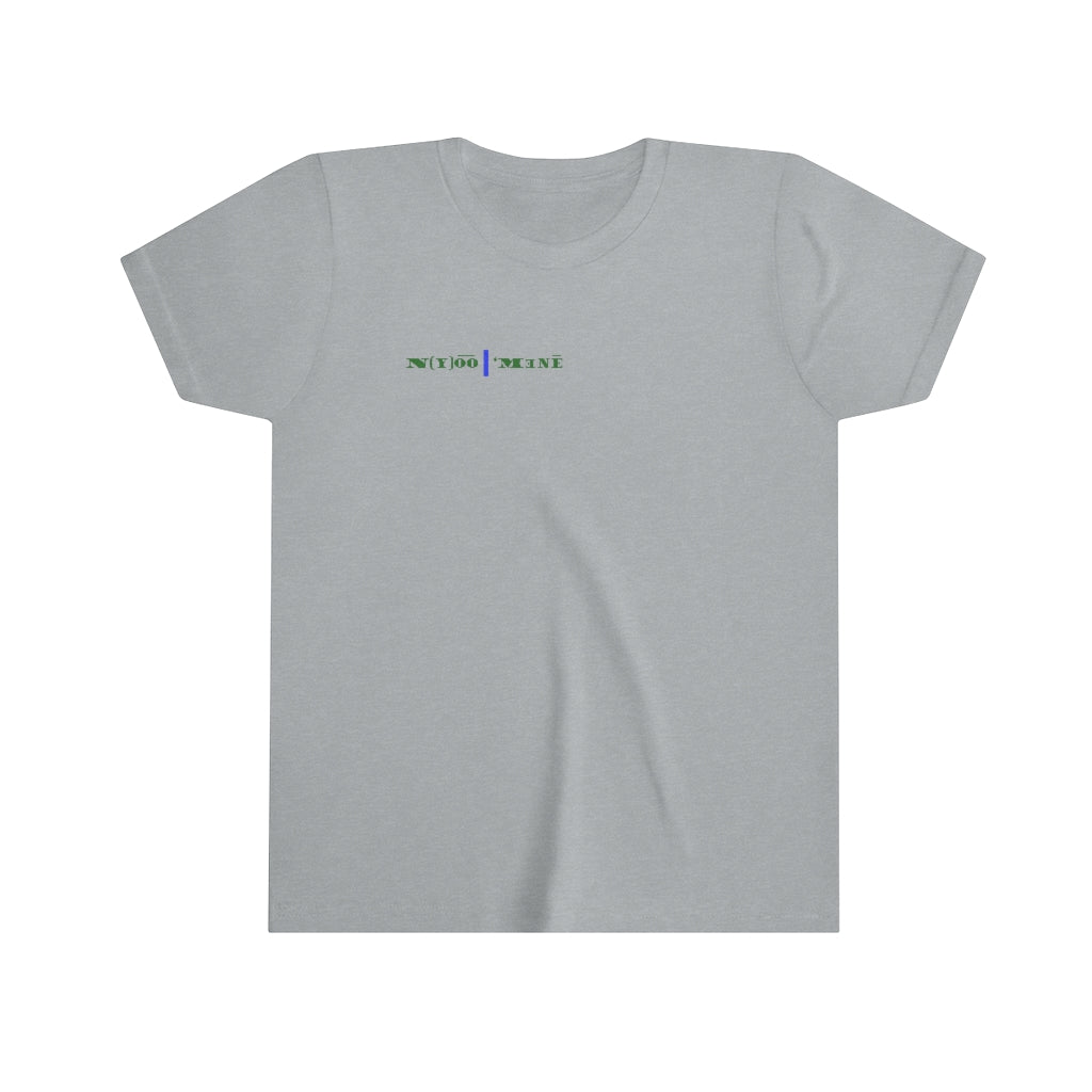 N(y)o͞o ˈMənē™️ Youth Blue Strip SS Tee