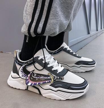 Sneakers Men Canvas Shoes Casual Vulcanized Shoes Male High Top Sneakers Cartoon Lace Up Breathable Trainers Zapatillas Hombre