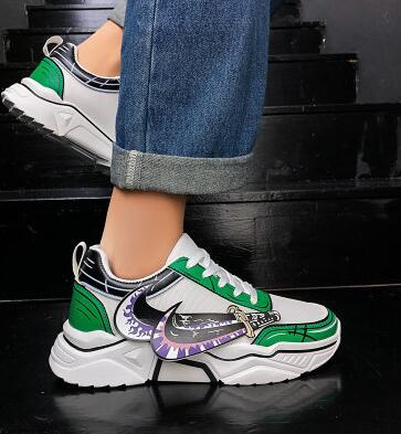 Sneakers Men Canvas Shoes Casual Vulcanized Shoes Male High Top Sneakers Cartoon Lace Up Breathable Trainers Zapatillas Hombre