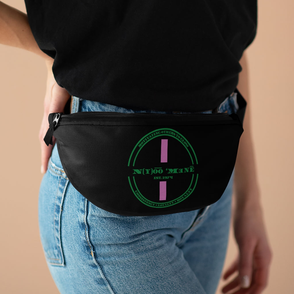 N(y)o͞o ˈMənē Royal Glow Fanny Pack