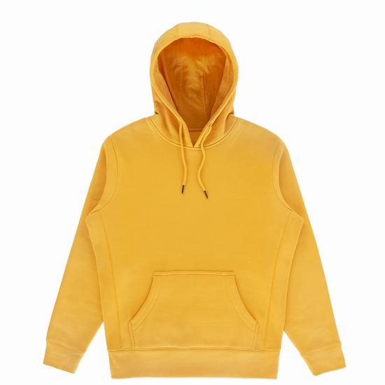 Organic Hooded Pullover - Pink Strip