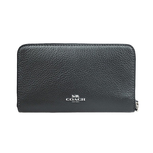 Coach Phone Wallet Leather Wristlet