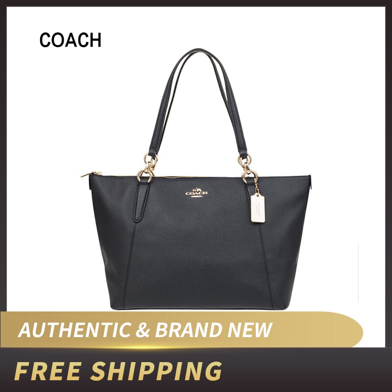 Authentic Original & Brand New COACH F57526/F66871 Ava Tote Crossgrain Leather Handbag