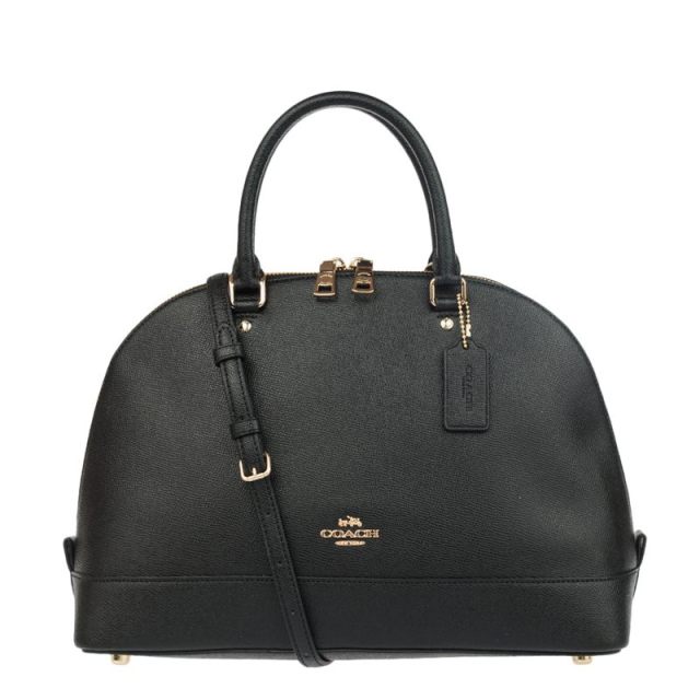 Coach Crossgrain Leather Sierra Satchel Crossbody Bag Purse Handbag F57524