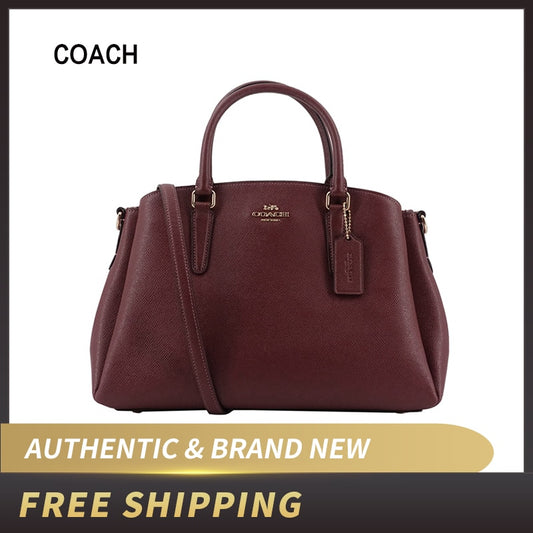Authentic Original & Brand new Coach Crossgrain Leather Sage Carryall Handbag Women's Bag F28976