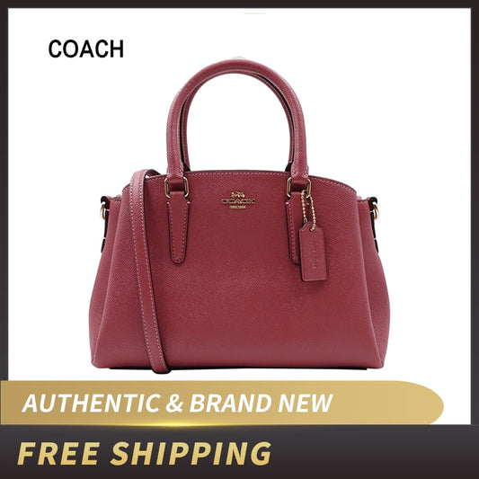 Authentic Original & Brand New  Coach Mini Sage Leather Satchel Crossbody Bag F28977