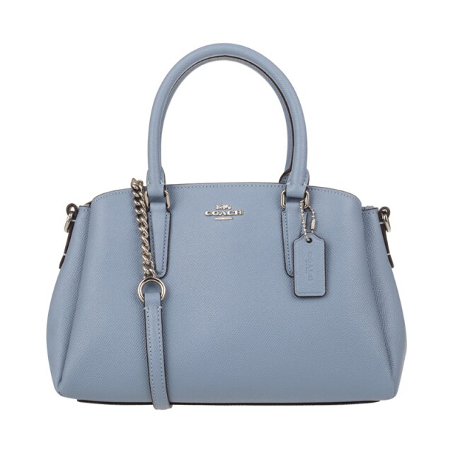 Authentic Original & Brand New  Coach Mini Sage Leather Satchel Crossbody Bag F28977