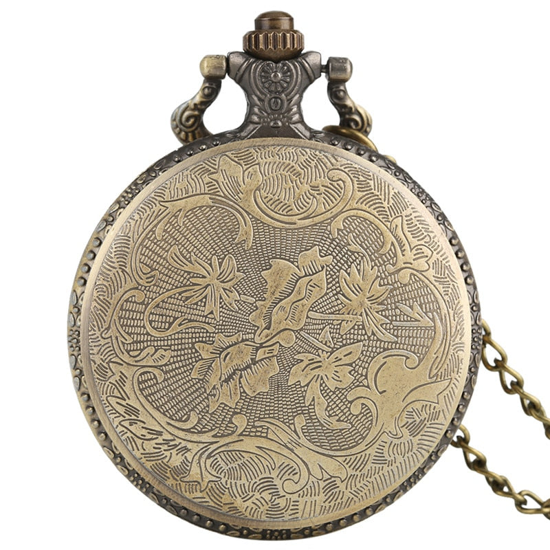 Half Hunter Men Iron-Man Theme Pocket Watch Quartz Fob Clock Vintage Pendant Children Birthday Gift reloj de bolsillo