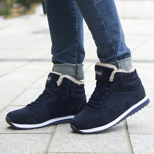 Women Casual Ankle Winter Snow Booties Boots Sneakers Plus Size 46 Botas Mujer