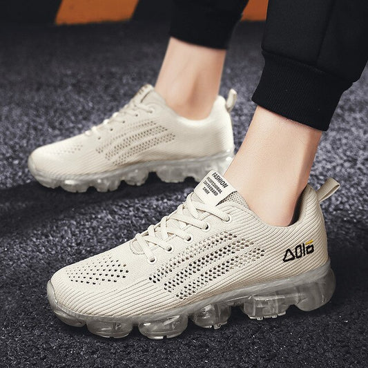 2020 New Mens Shoes Pu Leathers Sneakers Men Basic Casual Shoes Fashion Lace-up Air Cushion Zapatos De Hombre Outdoor Run Shoes