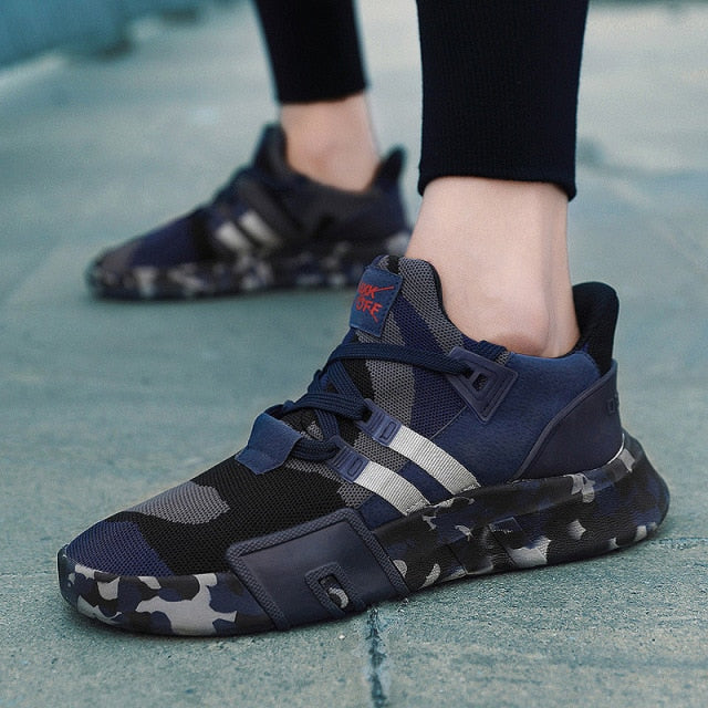 delocrd CAMO shoes men streetwear sneakers zapatillas hombre chaussure hip hop air mesh casual shoes