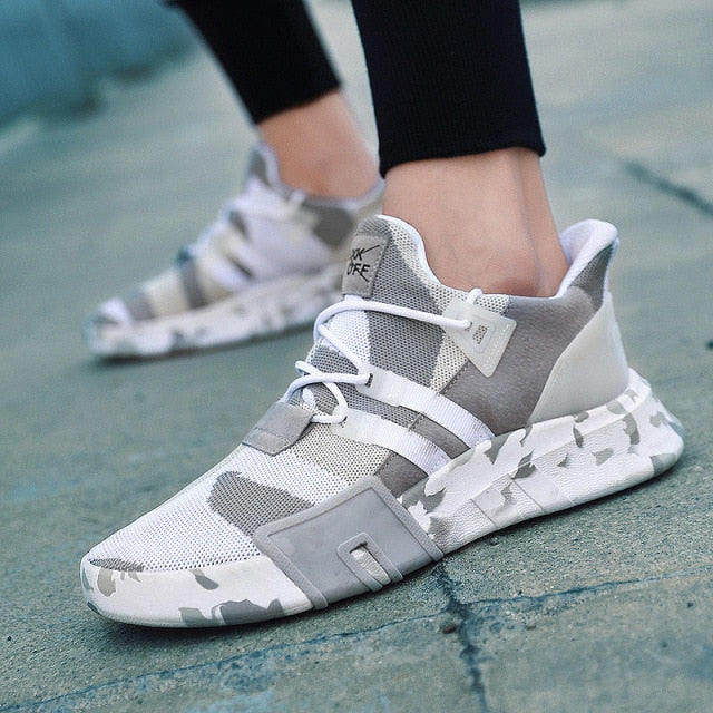 delocrd CAMO shoes men streetwear sneakers zapatillas hombre chaussure hip hop air mesh casual shoes