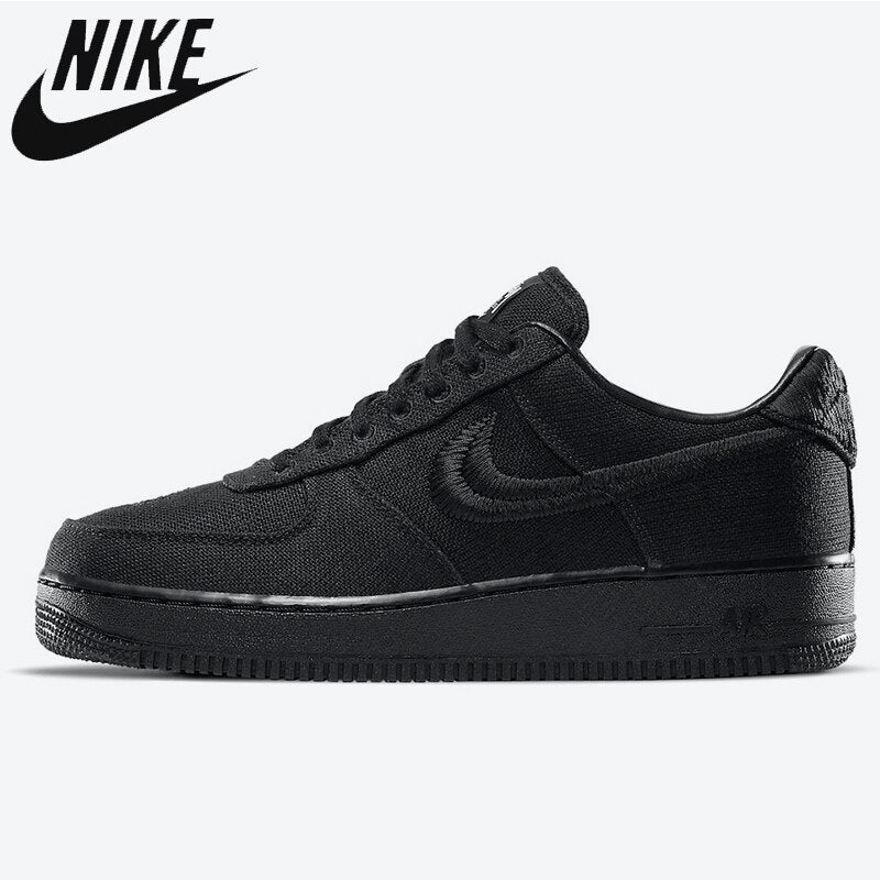 Authentic Stussy x Nike Air Force 1 Shadow One AF1 Shoes Women Men Official Breathable Sports Skateboard Sneakers